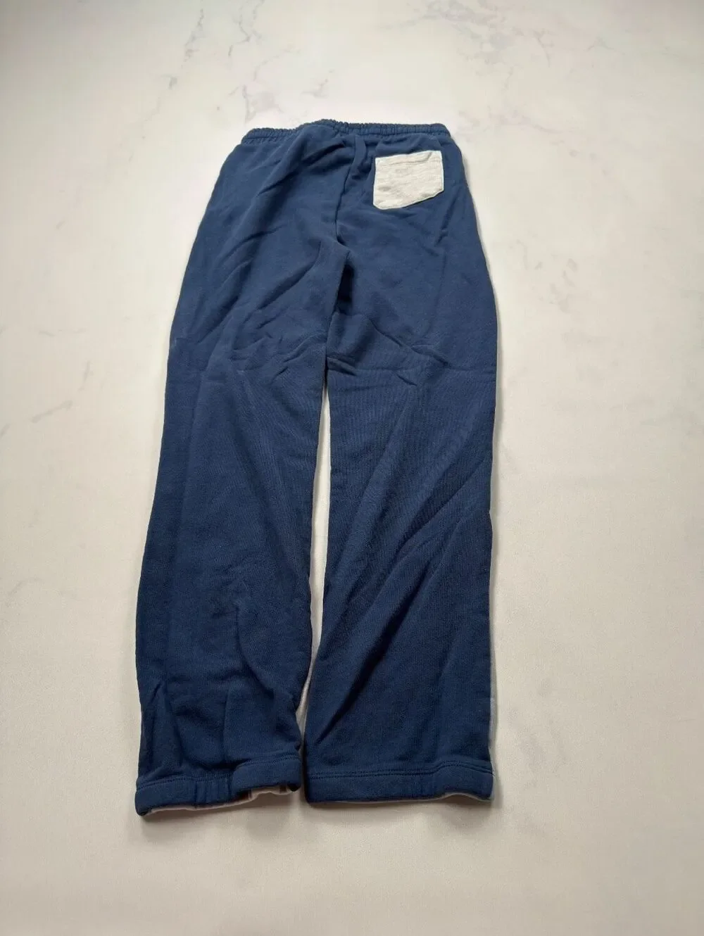 Kidpik Colorblock Sweatpants Blue Gray Relaxed Fit Lounge - Boys XXL